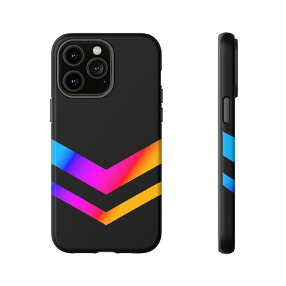 Neon V-Stripe Tough Phone Case