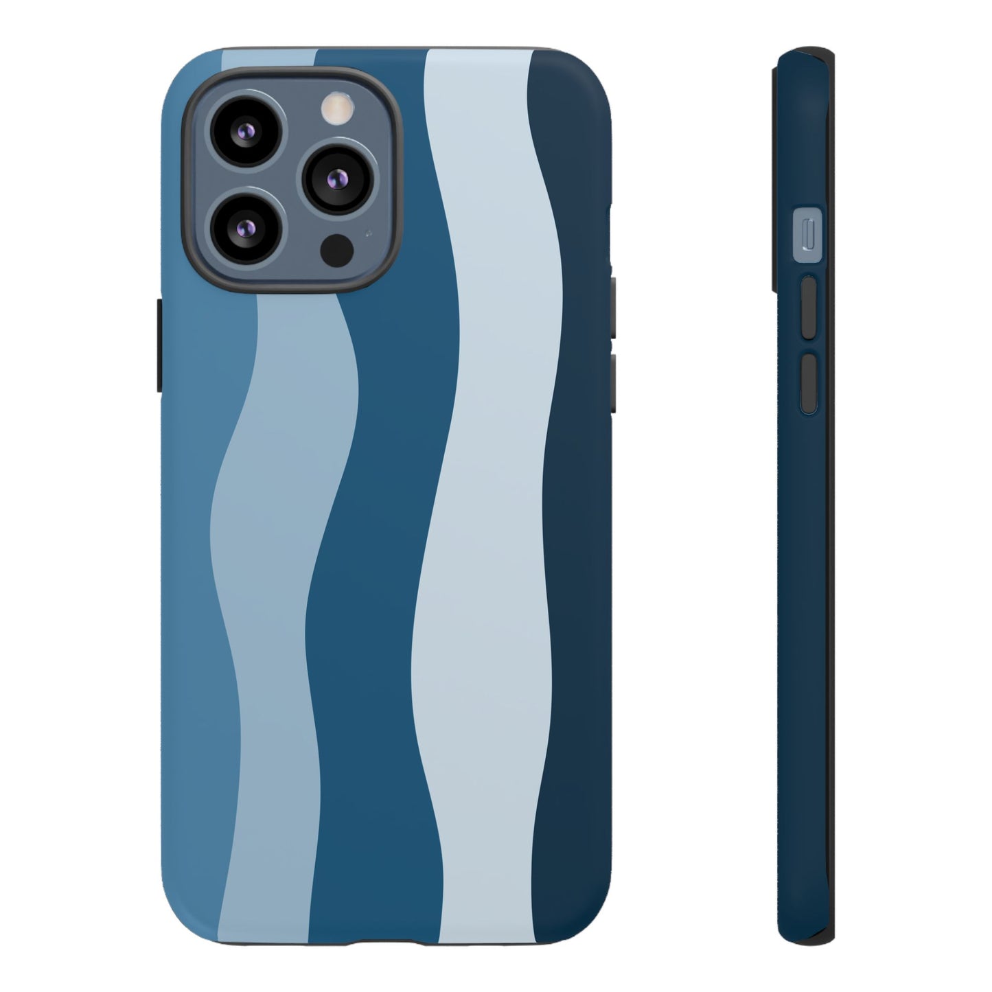 Blue Tide Wave Tough Phone Case