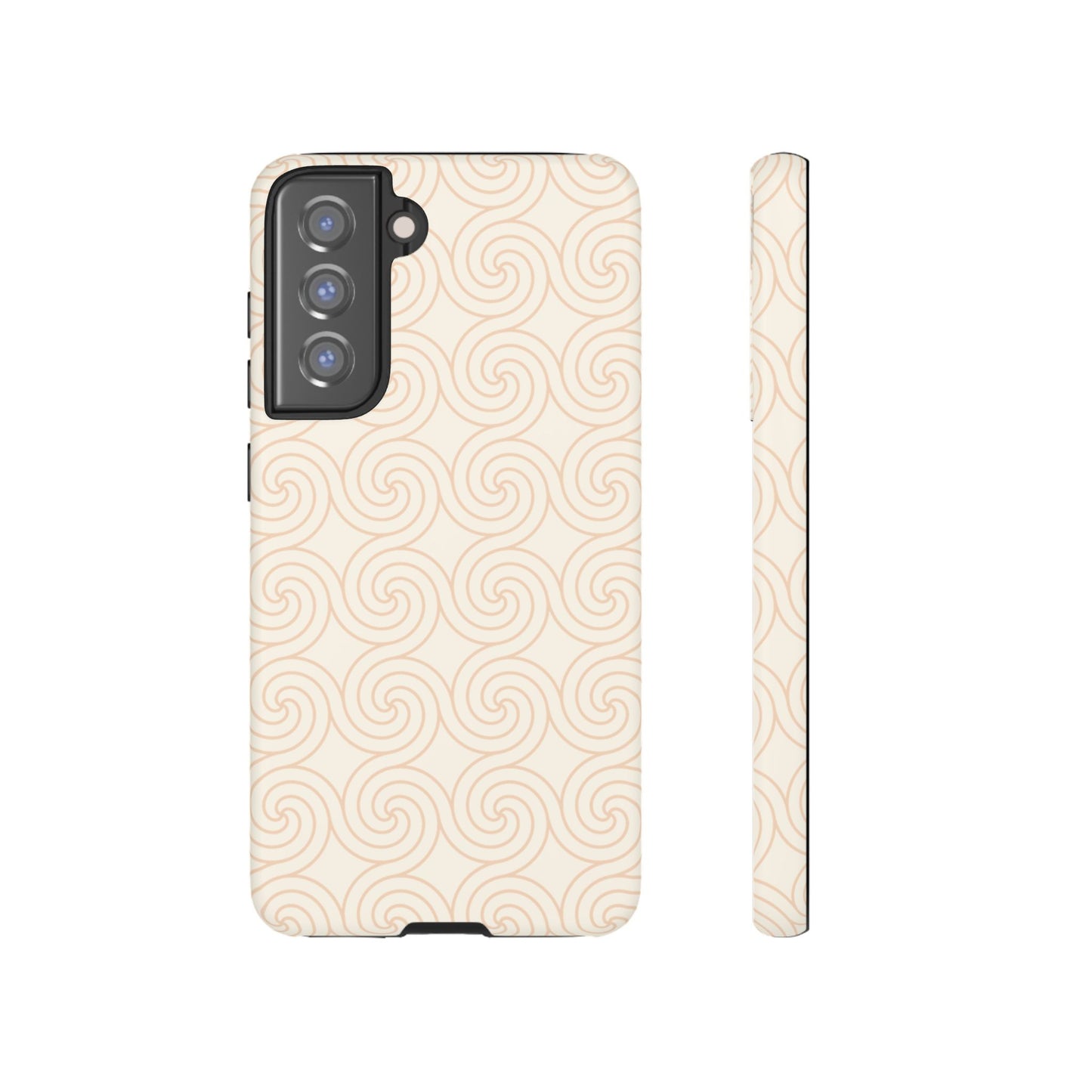 Soft Sand Spiral Tough Phone Case
