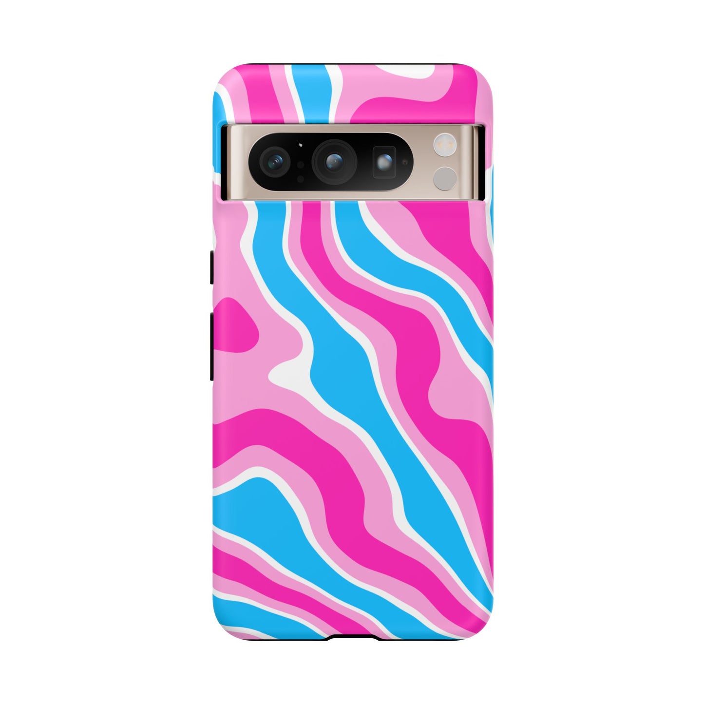 Candy Aqua Wave Tough Phone Case