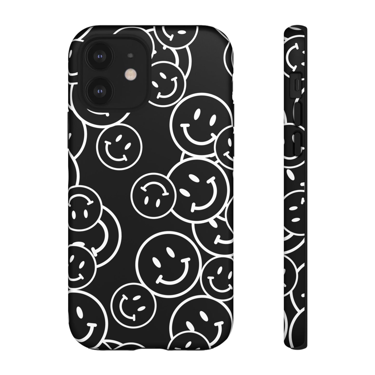 Happy Face Pattern Tough Phone Case