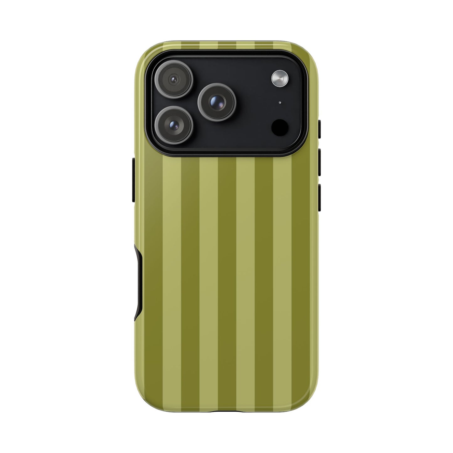 Olive Stripe Tough Phone Case