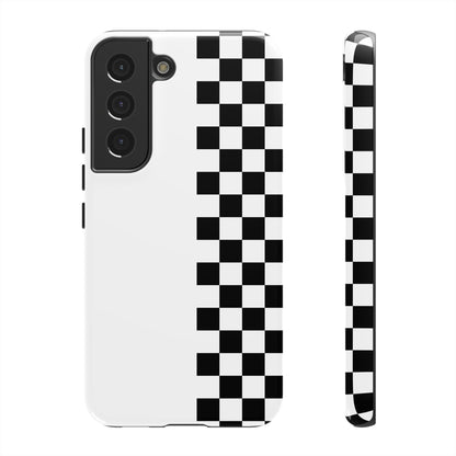 Checker Stripe Tough Phone Case