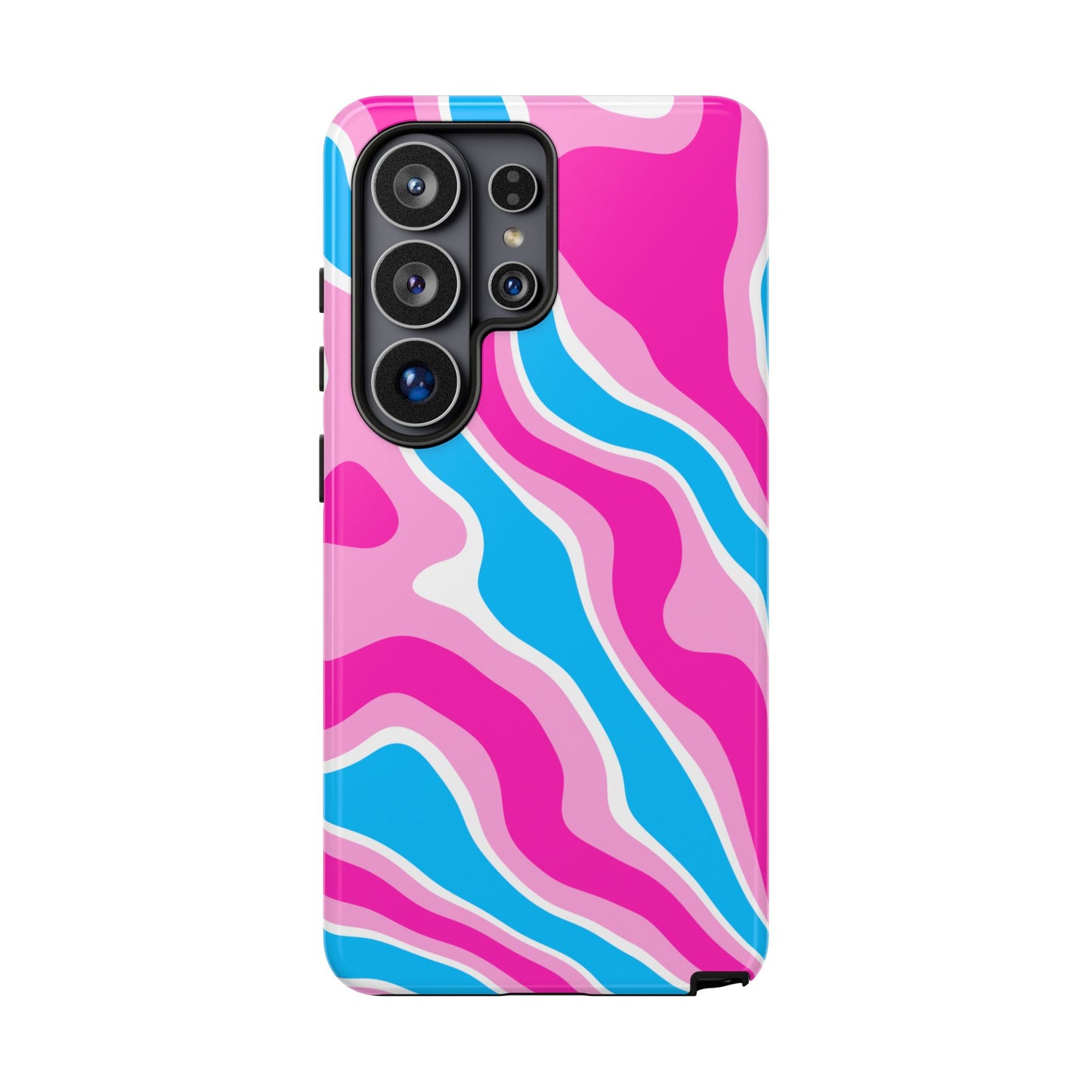 Candy Aqua Wave Tough Phone Case