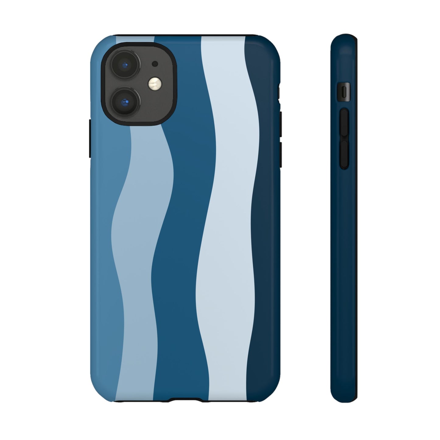 Blue Tide Wave Tough Phone Case