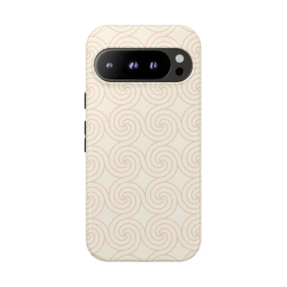 Soft Sand Spiral Tough Phone Case