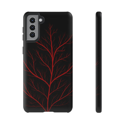 Crimson Branch Tough Phone Case