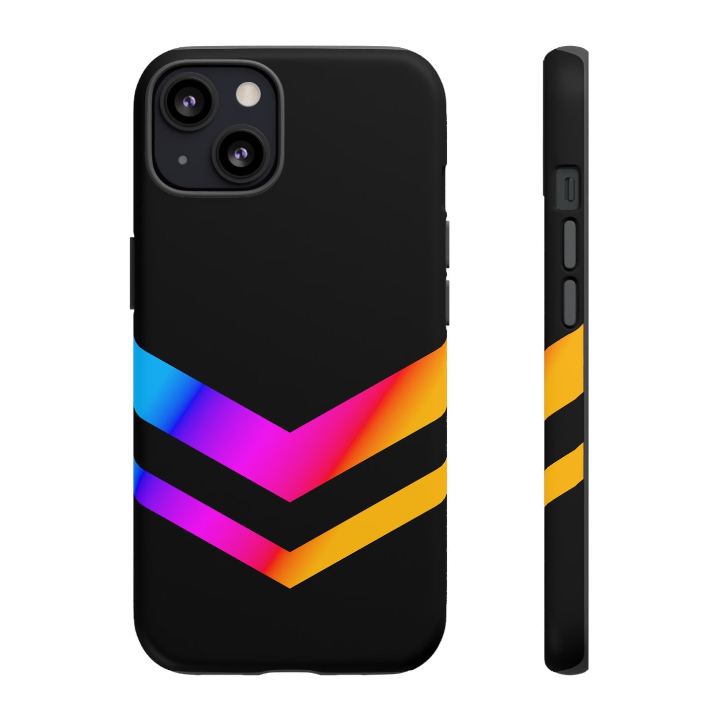 Neon V-Stripe Tough Phone Case