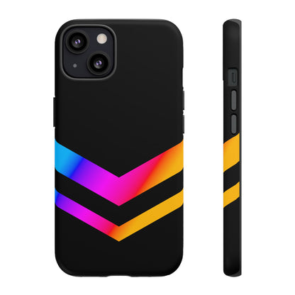 Neon V-Stripe Tough Phone Case