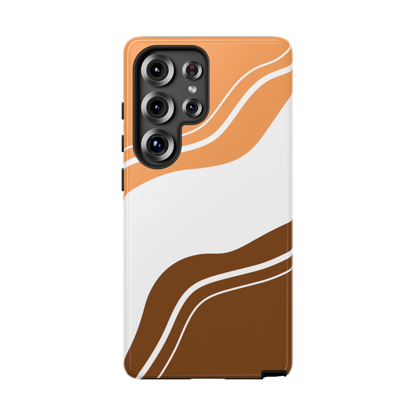 Caramel Cream Wave Tough Phone Case