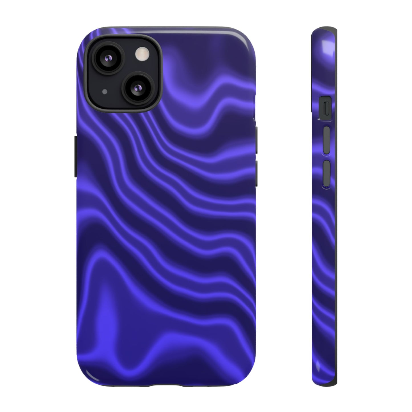 Neon Purple Flow Tough Phone Case