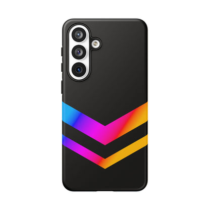 Neon V-Stripe Tough Phone Case