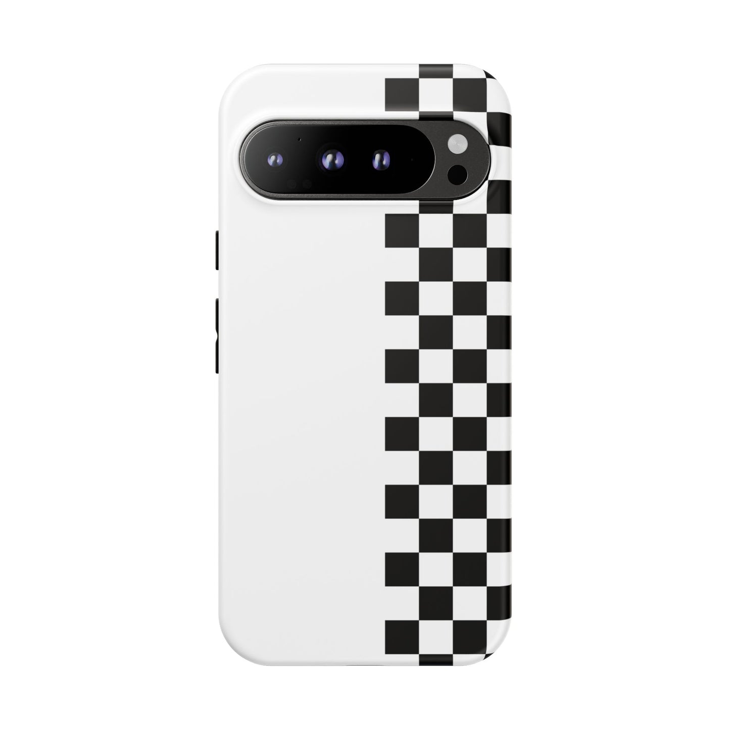 Checker Stripe Tough Phone Case
