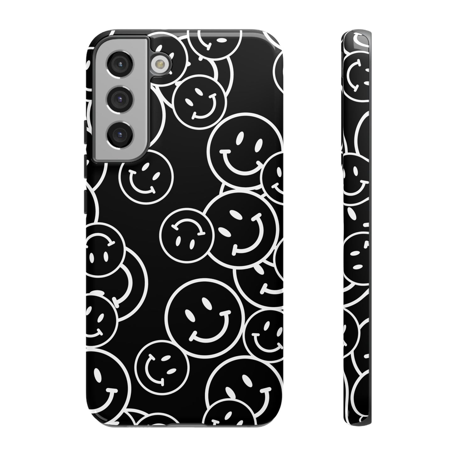 Happy Face Pattern Tough Phone Case