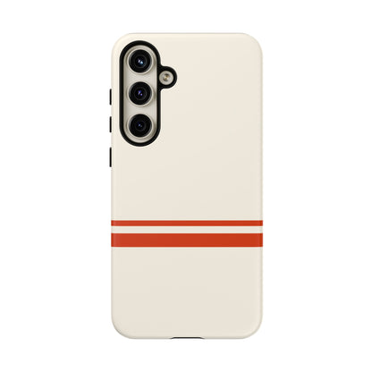 Vintage Sport Stripe Tough Phone Case