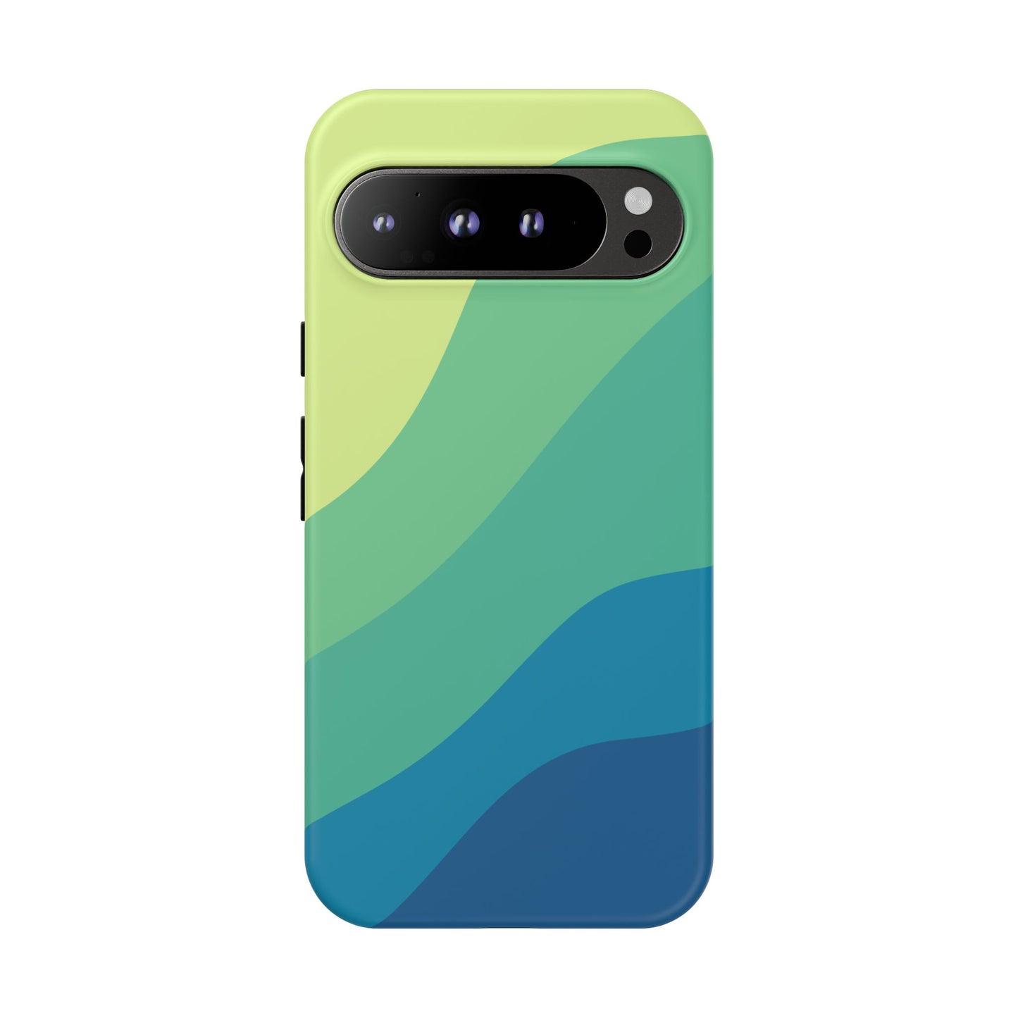 Coastal Green Wave Tough Phone Case