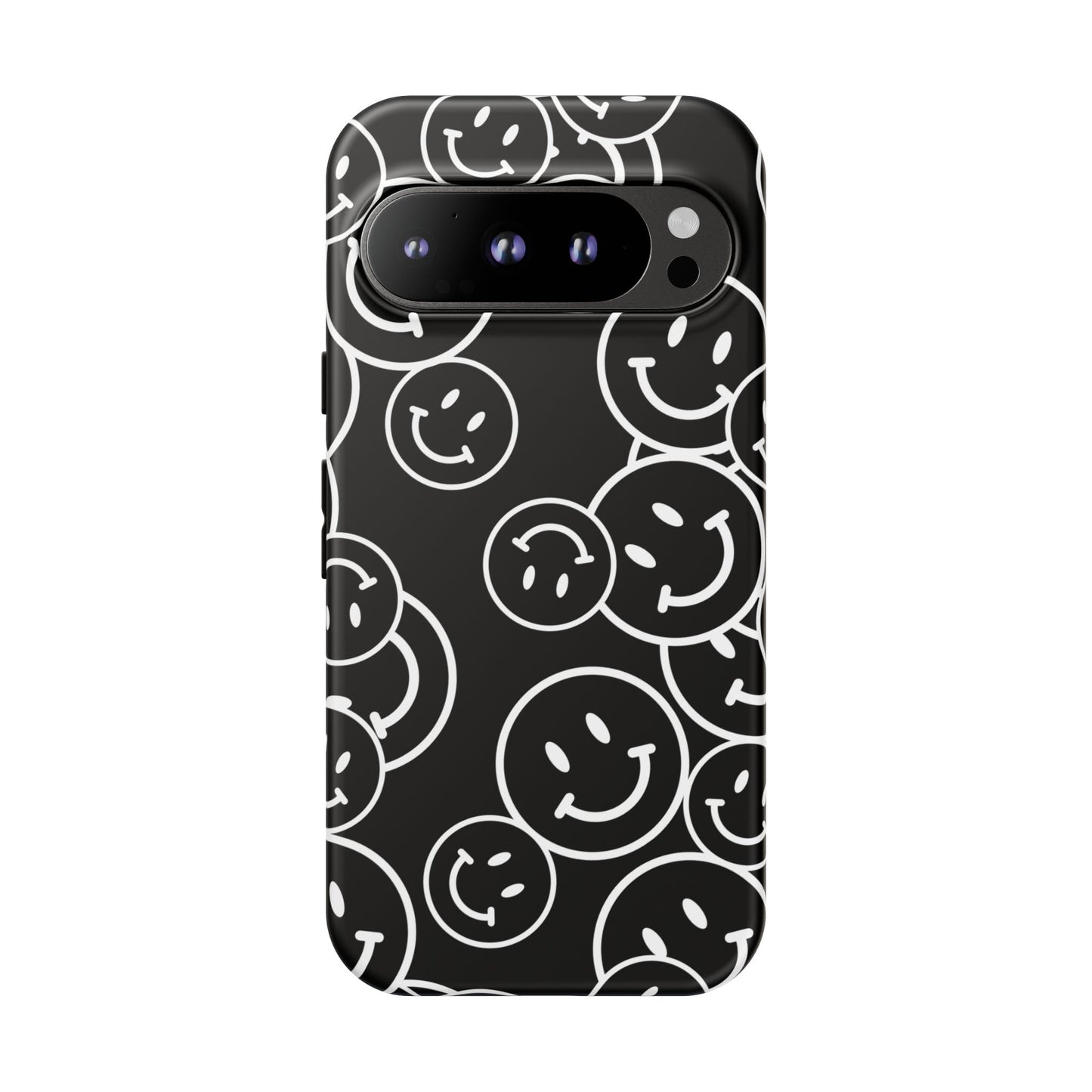 Happy Face Pattern Tough Phone Case