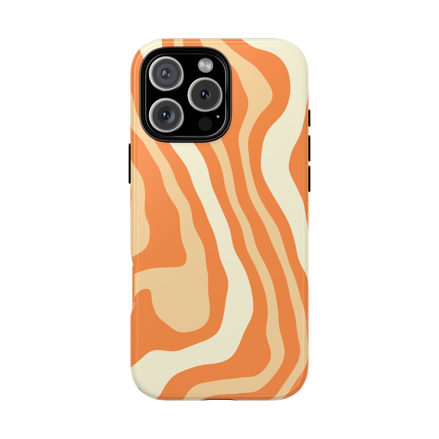 Peach Cream Swirl Tough Phone Case
