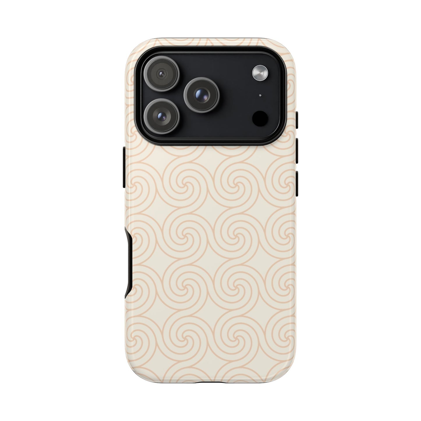 Soft Sand Spiral Tough Phone Case