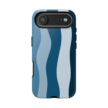 Blue Tide Wave Tough Phone Case