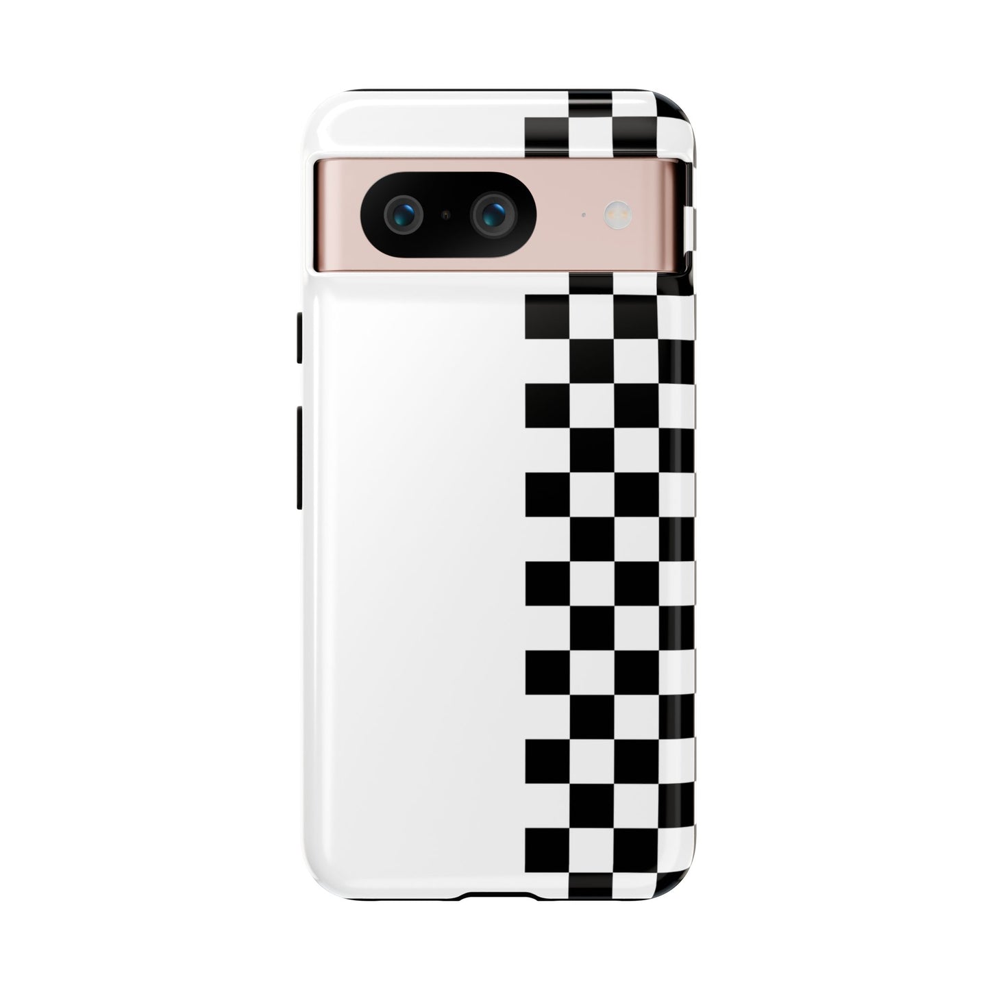 Checker Stripe Tough Phone Case