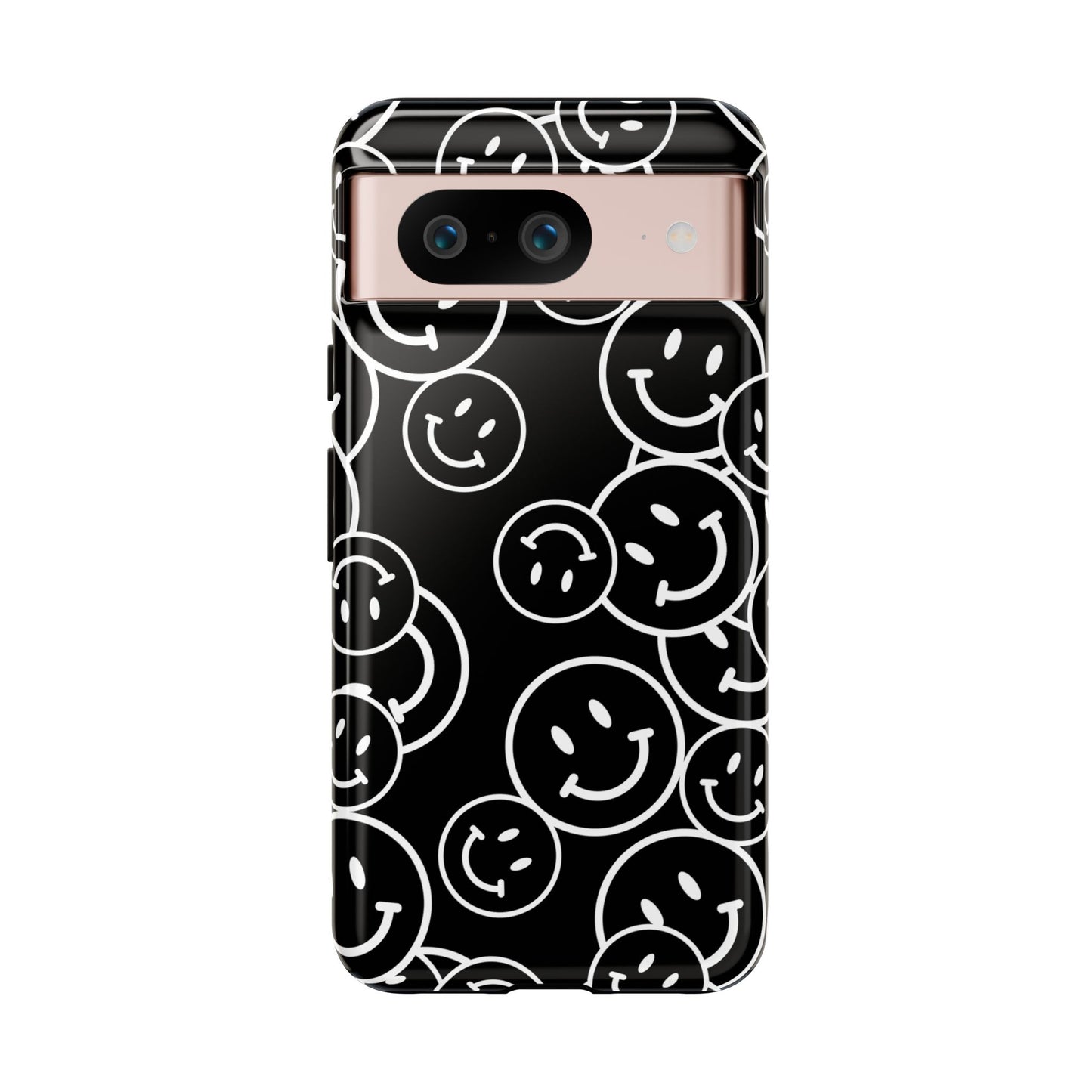 Happy Face Pattern Tough Phone Case