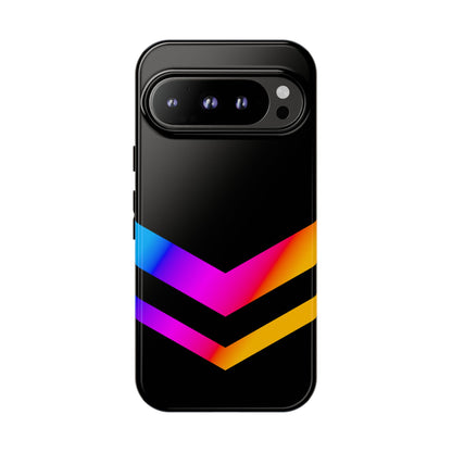 Neon V-Stripe Tough Phone Case