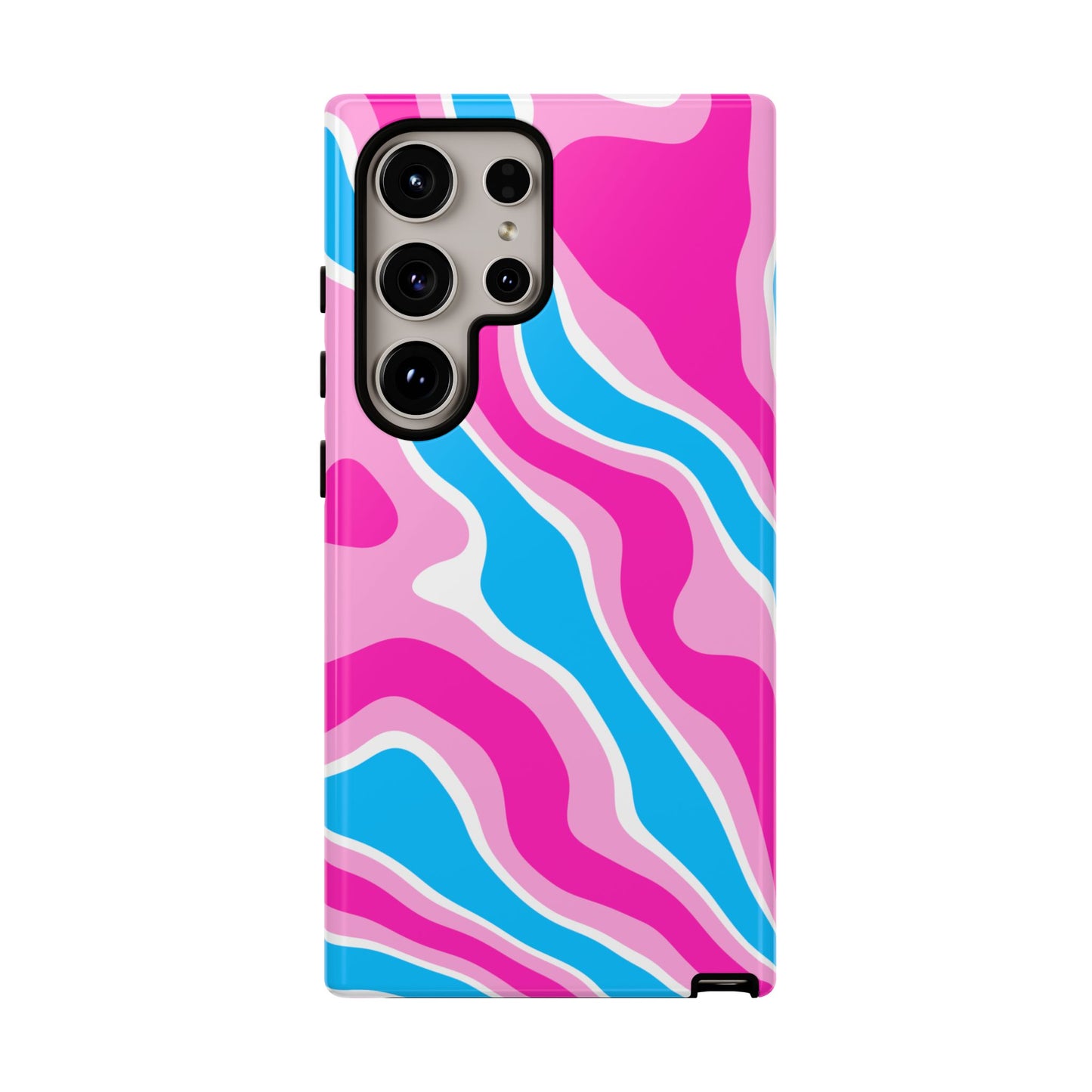 Candy Aqua Wave Tough Phone Case