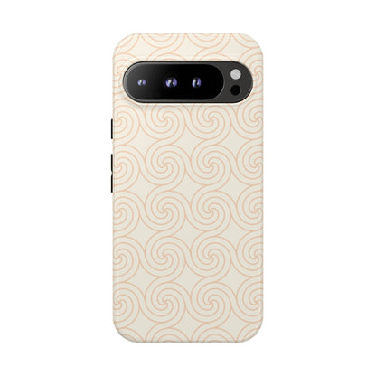 Soft Sand Spiral Tough Phone Case