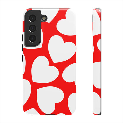 Love Pop Red Heart Tough Phone Case