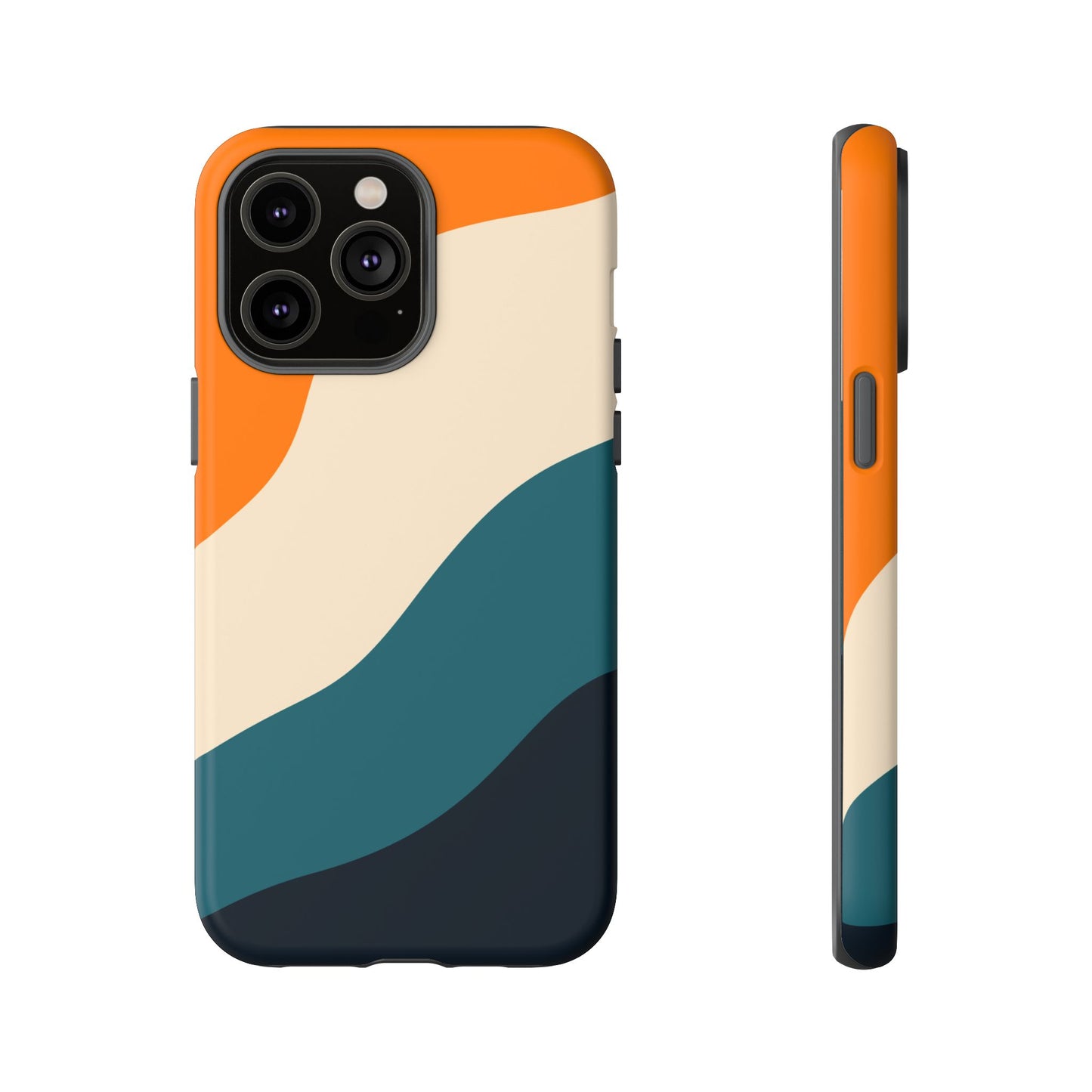 Blue Tide Wave Tough Phone Case