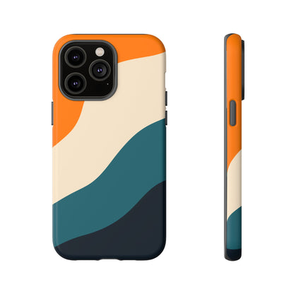 Blue Tide Wave Tough Phone Case