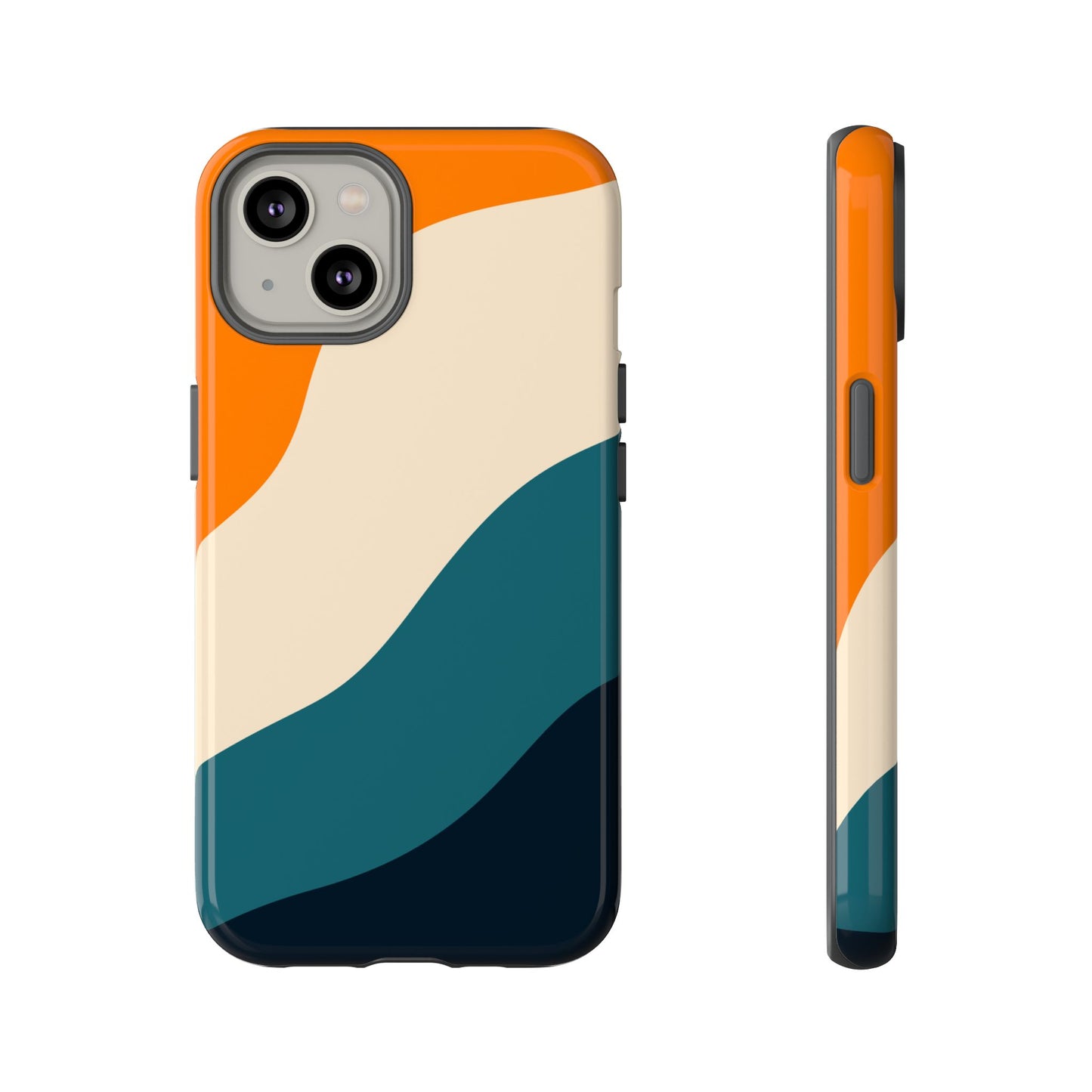 Blue Tide Wave Tough Phone Case
