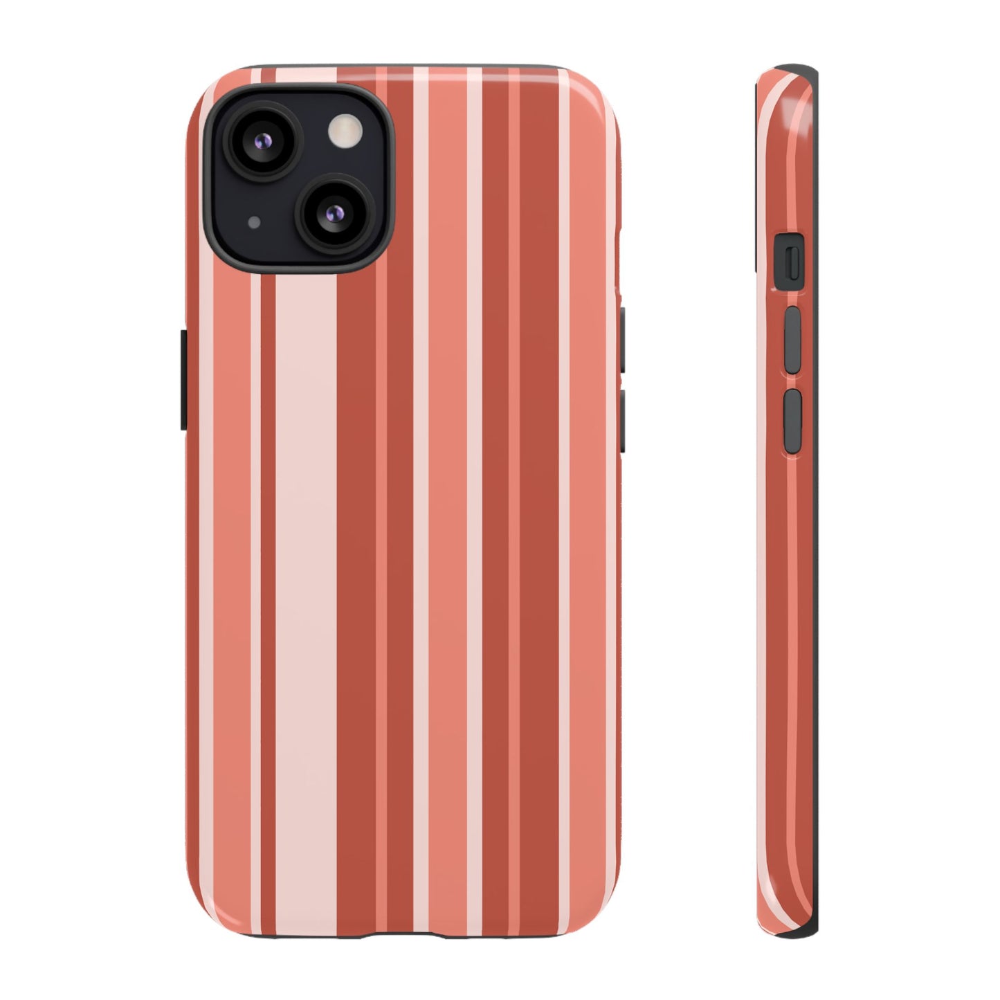 Terracotta Stripe Tough Phone Case