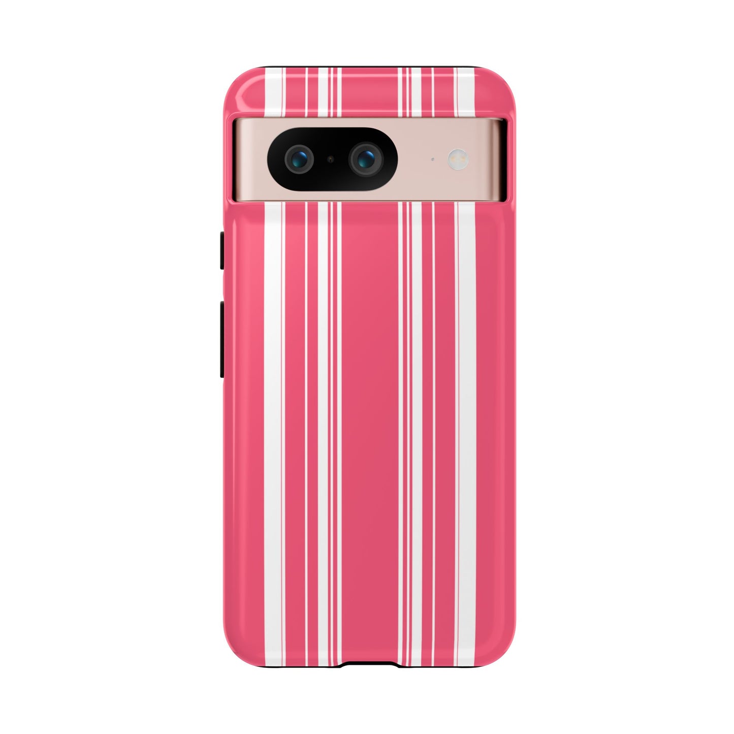 Pink Prep Stripe Tough Phone Case