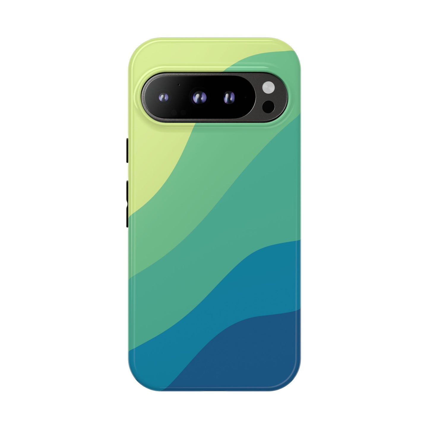 Coastal Green Wave Tough Phone Case