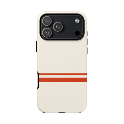 Vintage Sport Stripe Tough Phone Case