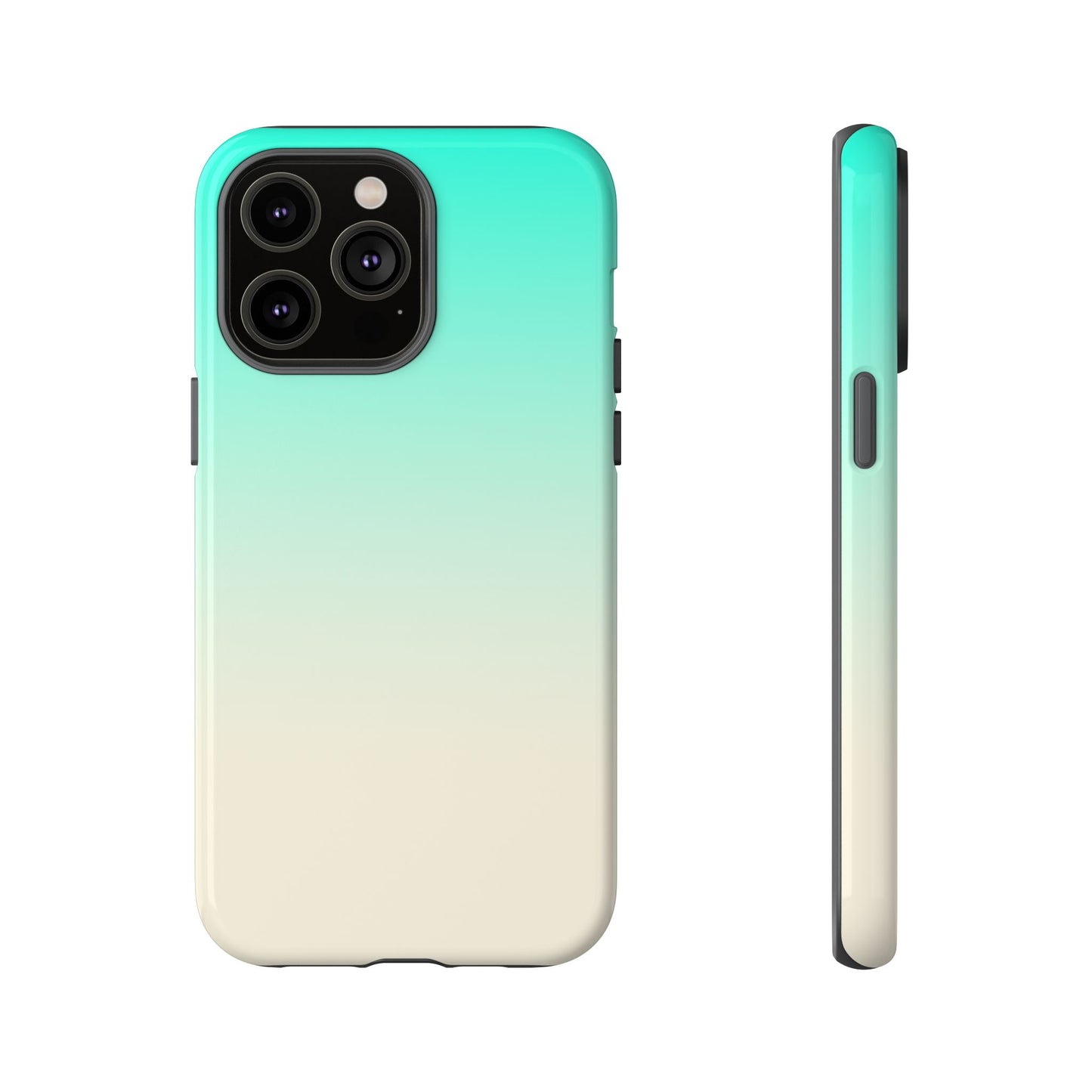Aqua Cream Gradient Tough Phone Case