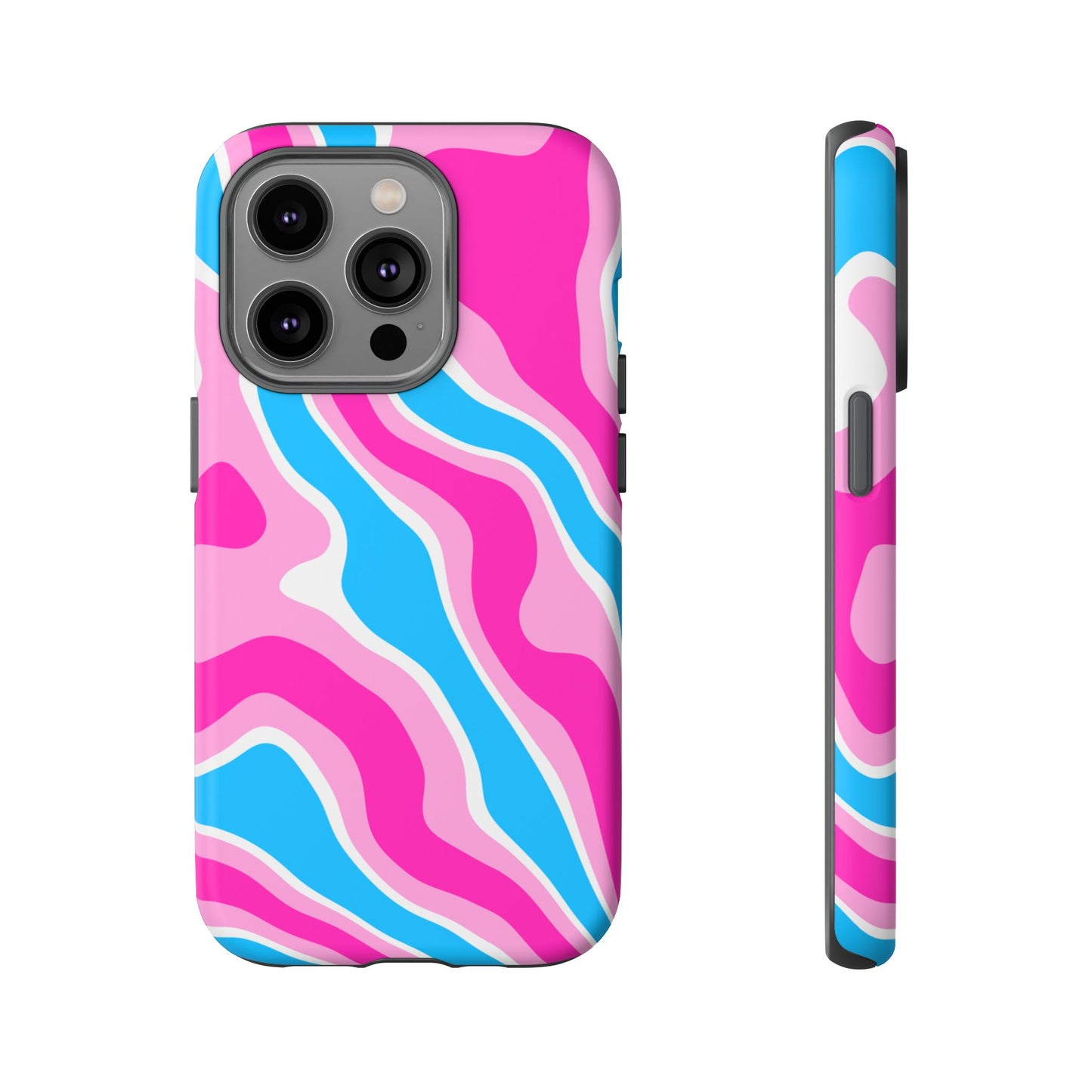 Candy Aqua Wave Tough Phone Case