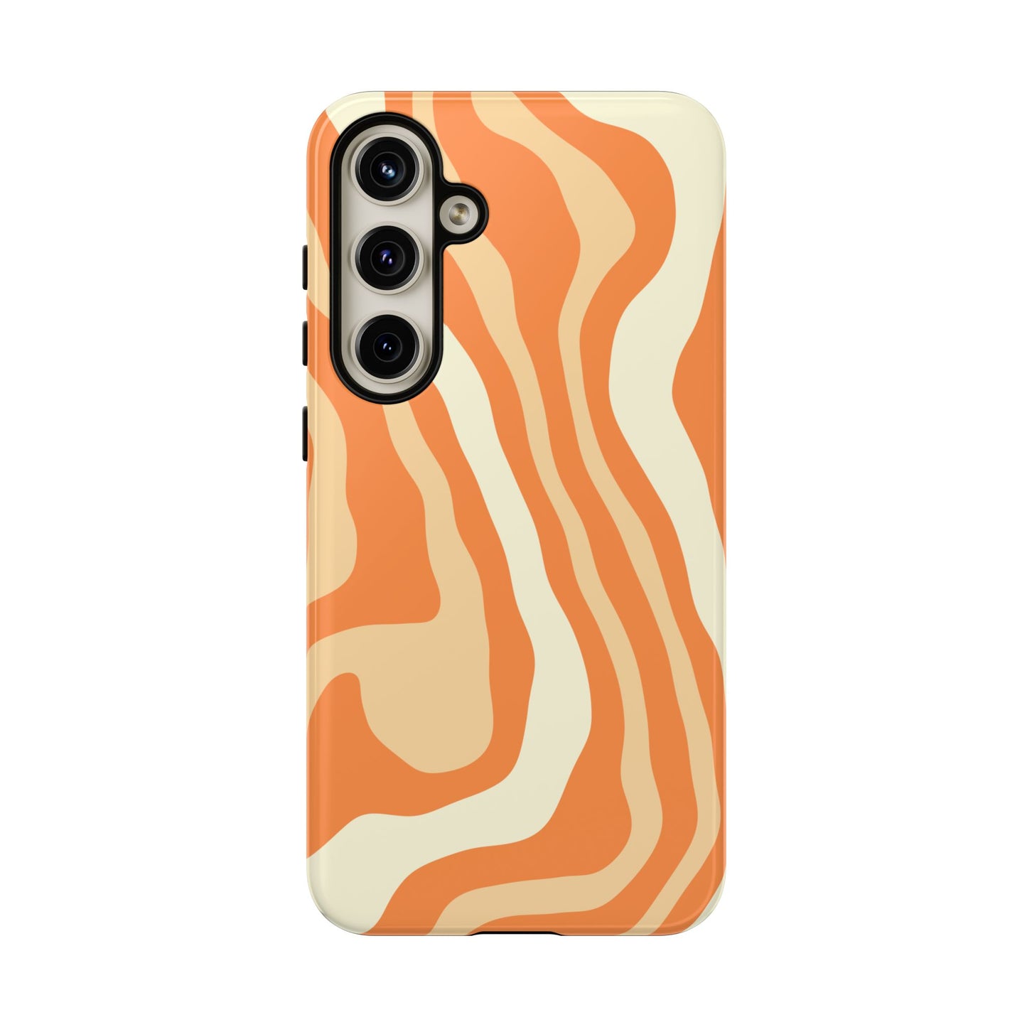 Peach Cream Swirl Tough Phone Case