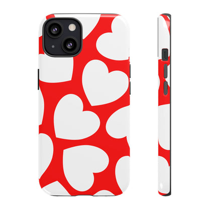 Love Pop Red Heart Tough Phone Case