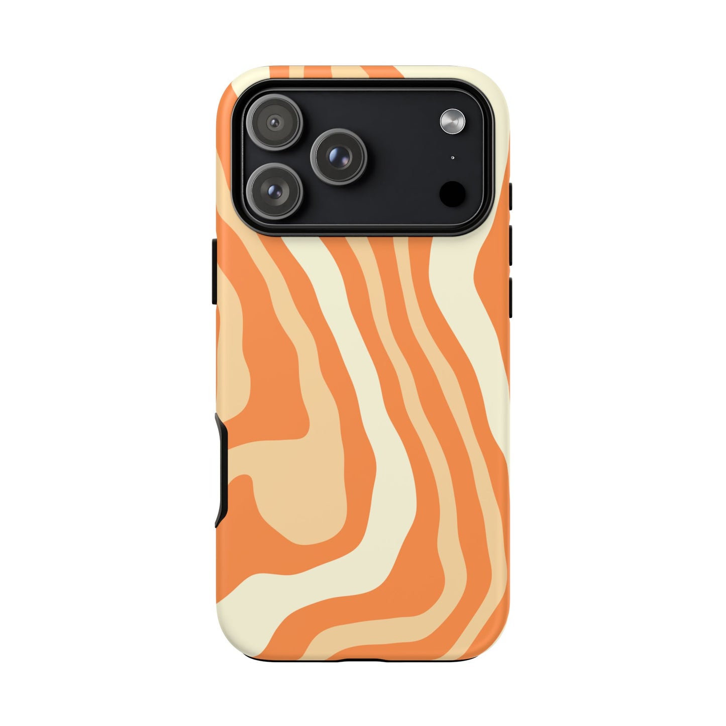 Peach Cream Swirl Tough Phone Case
