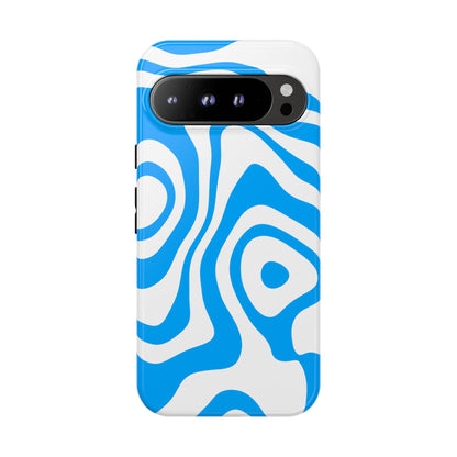 Blue Contour Tough Phone Case