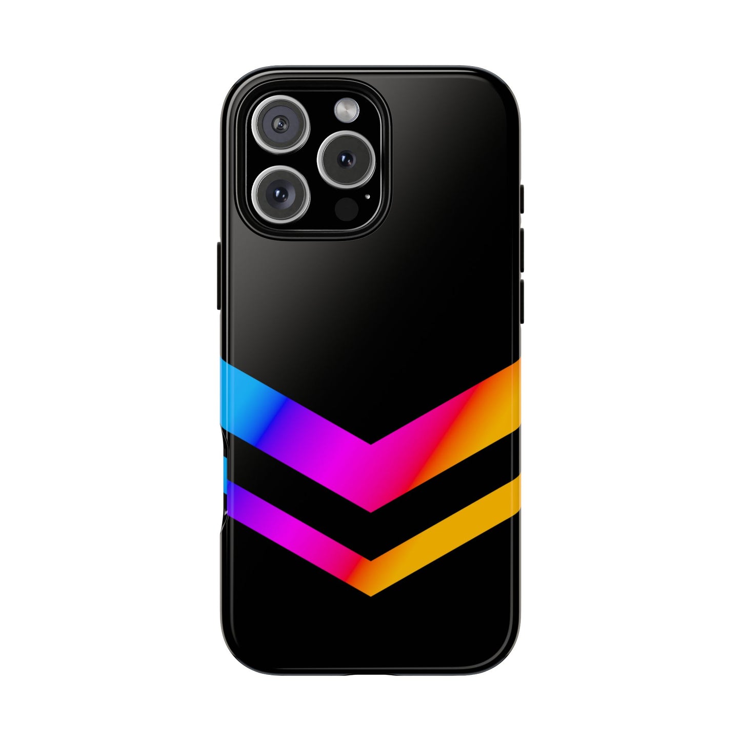 Neon V-Stripe Tough Phone Case