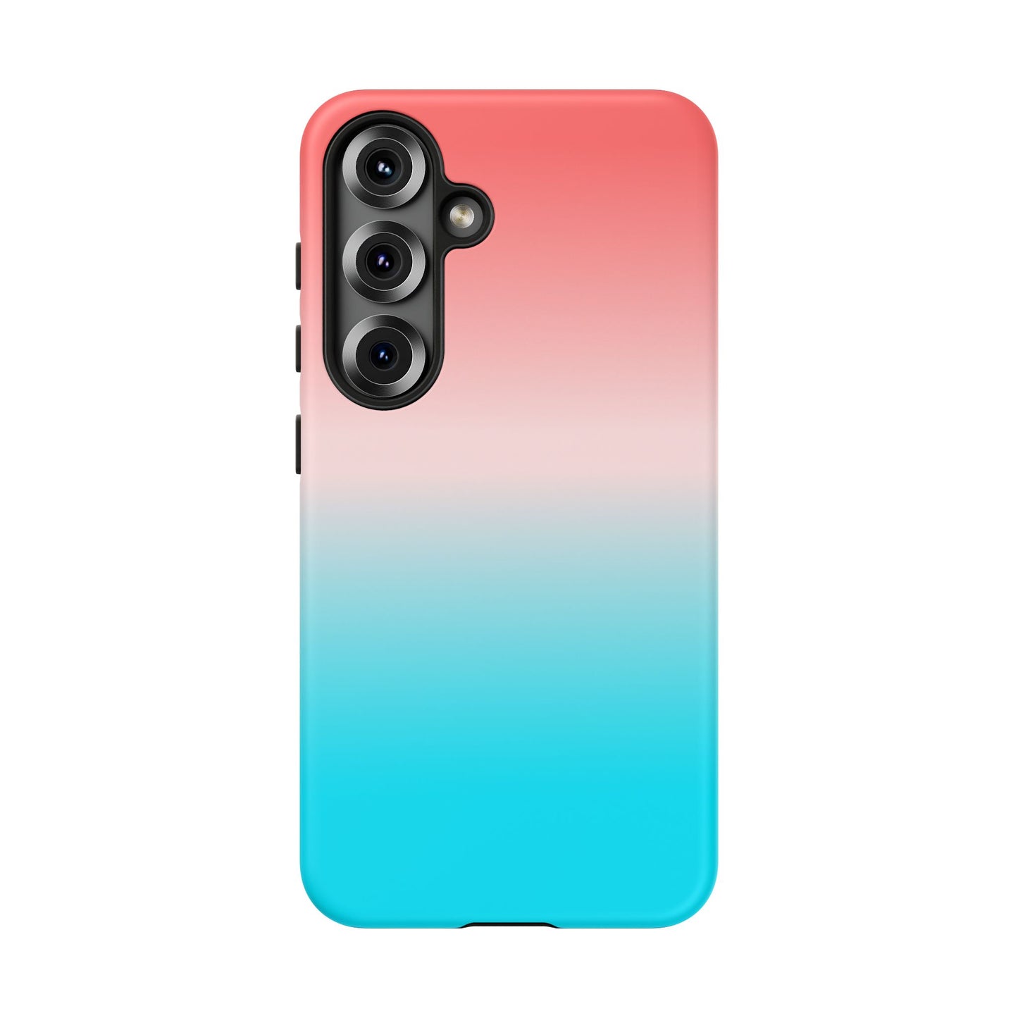 Pink Aqua Gradient Tough Phone Case
