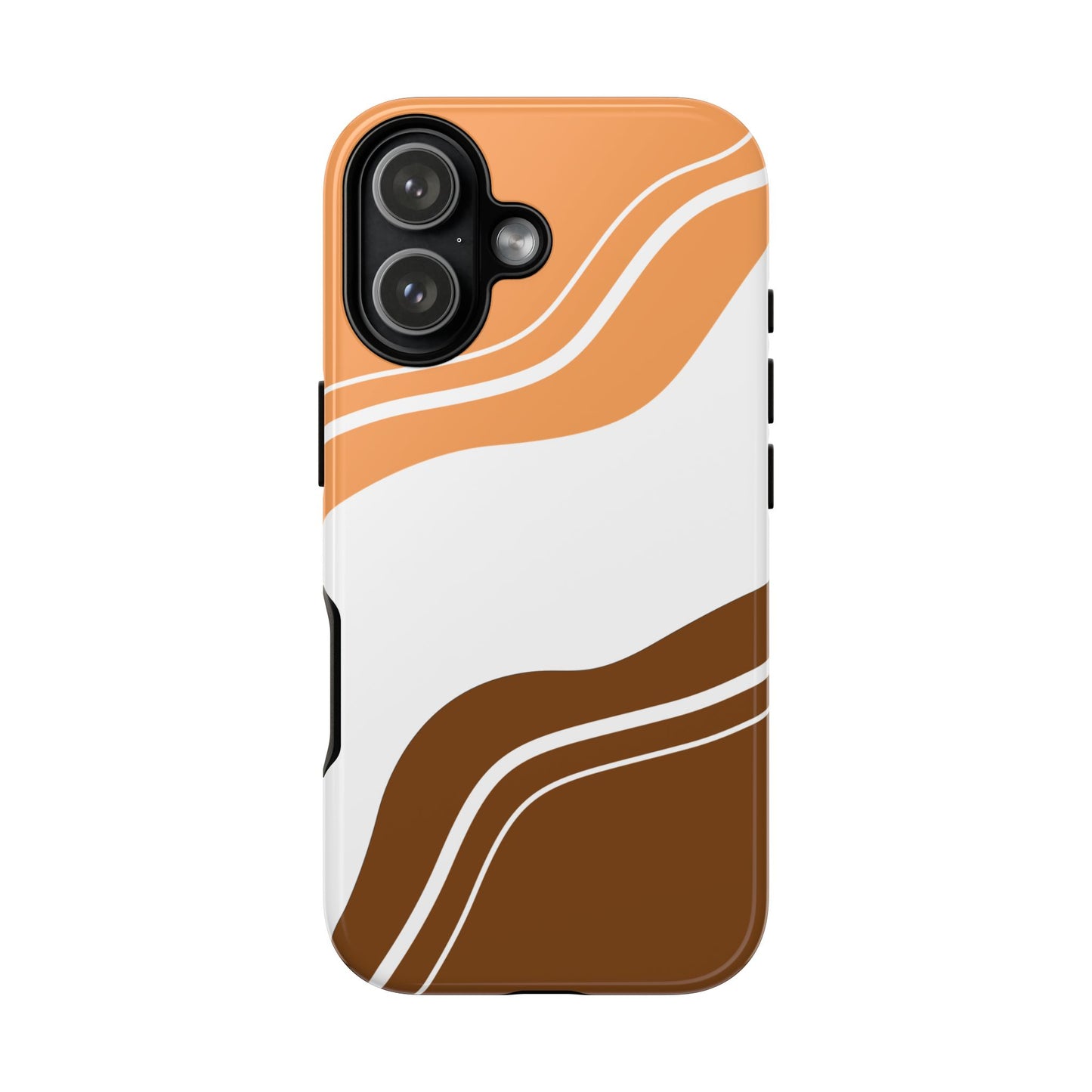 Caramel Cream Wave Tough Phone Case