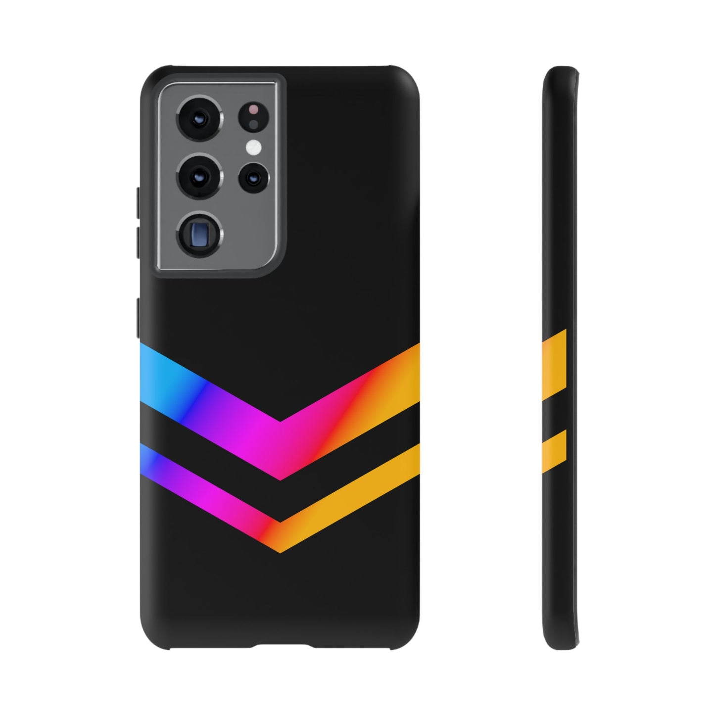 Neon V-Stripe Tough Phone Case