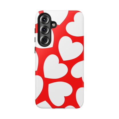 Love Pop Red Heart Tough Phone Case