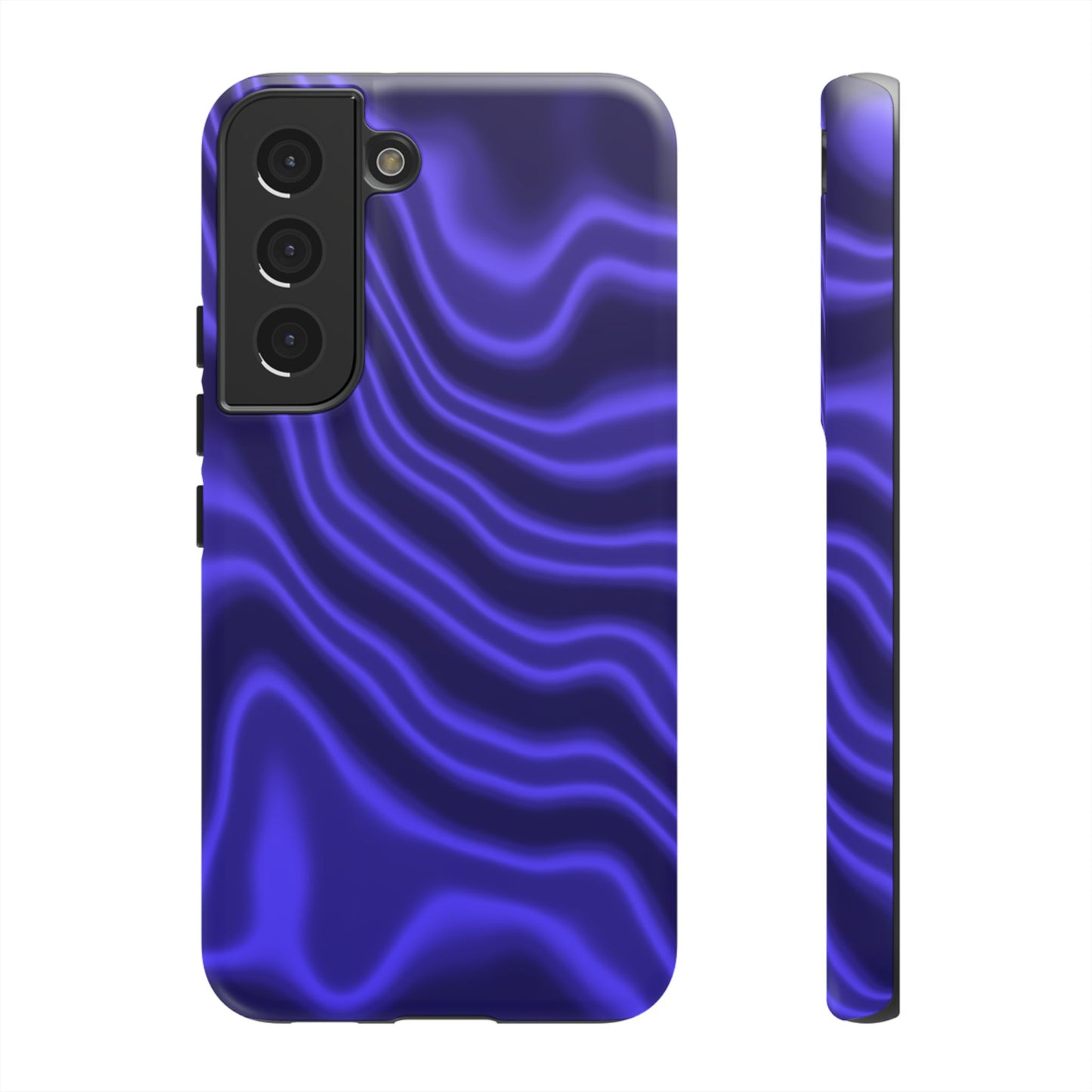 Neon Purple Flow Tough Phone Case