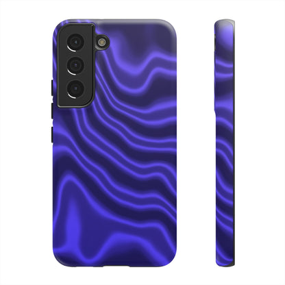 Neon Purple Flow Tough Phone Case